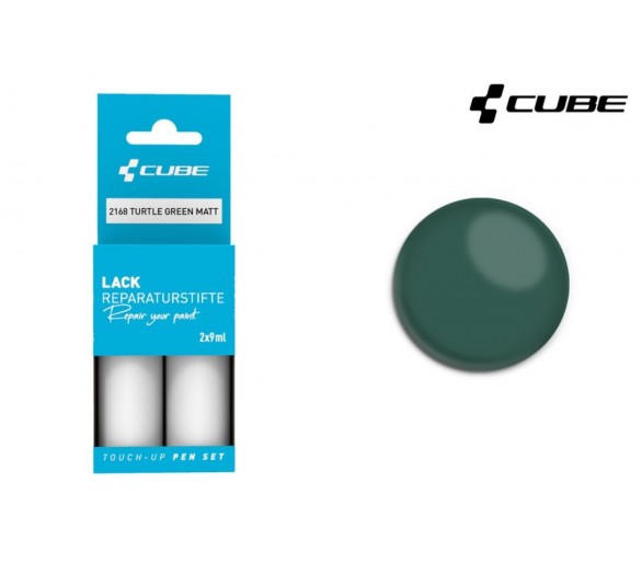 CUBE Lackstift Set TURTLE GREEN matt 2168