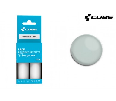 CUBE Lackstift Set WHITE matt 2410