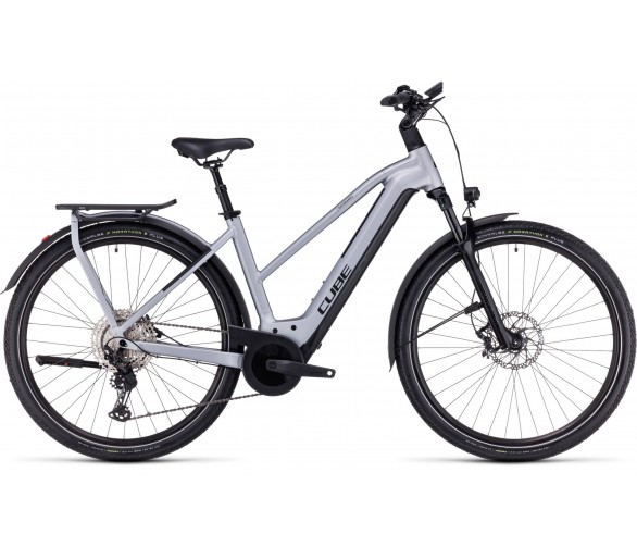 Cube Kathmandu Hybrid SLX 750 polarsilver´n´black 2023