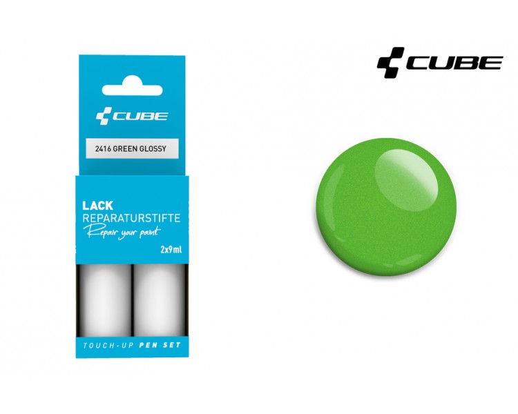 CUBE Lackstift Set GREEN glossy 2416