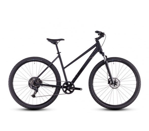 Cube Nature ONE black´n´black Trapeze (2025) - Trekkingrad