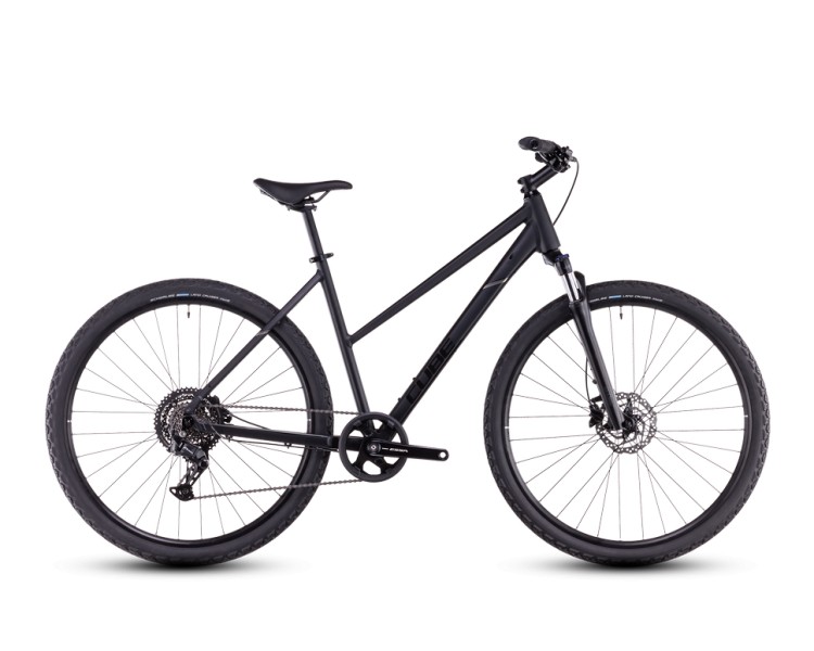 Cube Nature ONE black´n´black Trapeze (2025) - Trekkingrad