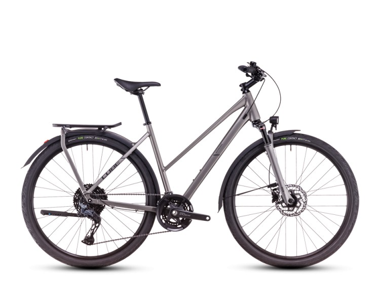 Cube Kathmandu EXC grey´n´black Trapeze (2025)