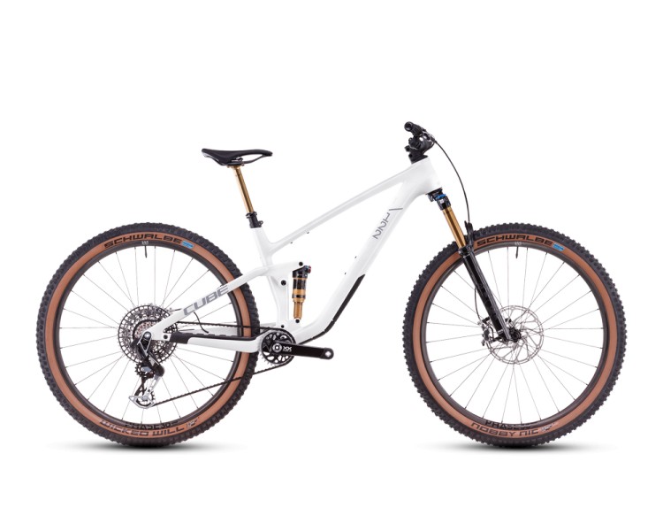 Cube Stereo ONE22 C:62 SLT 29 metallicwhite´n´black (2025)