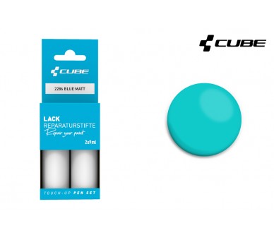 CUBE Lackstift Set BERMUDA BLUE matt 2289