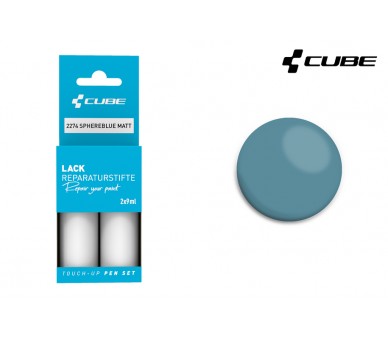 CUBE Lackstift Set SPHEREBLUE matt 2274