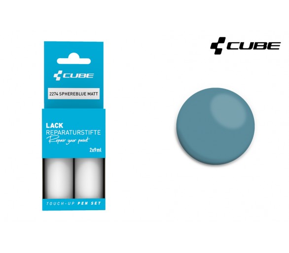 CUBE Lackstift Set SPHEREBLUE matt 2274