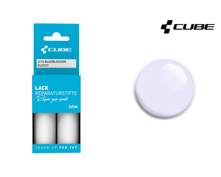 CUBE Lackstift Set BERMUDA BLUE matt 2289