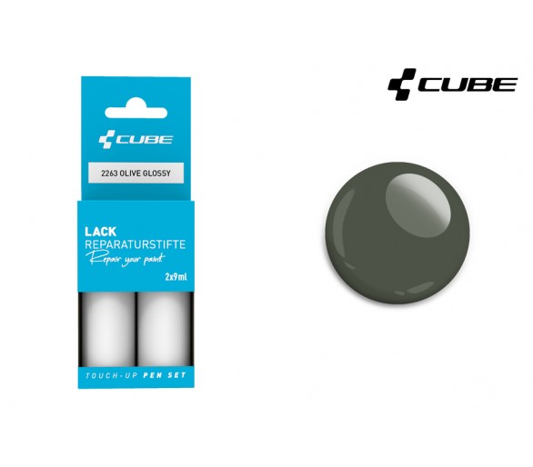 CUBE Lackstift Set OLIVE glossy 2263