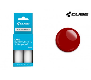 CUBE Lackstift Set MAROON glossy 2282