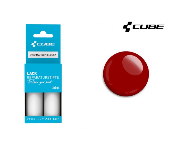 CUBE Lackstift Set MAROON glossy 2282