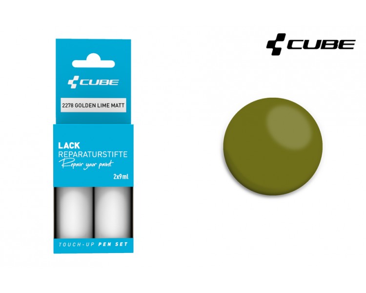 CUBE Lackstift Set BERMUDA BLUE matt 2289