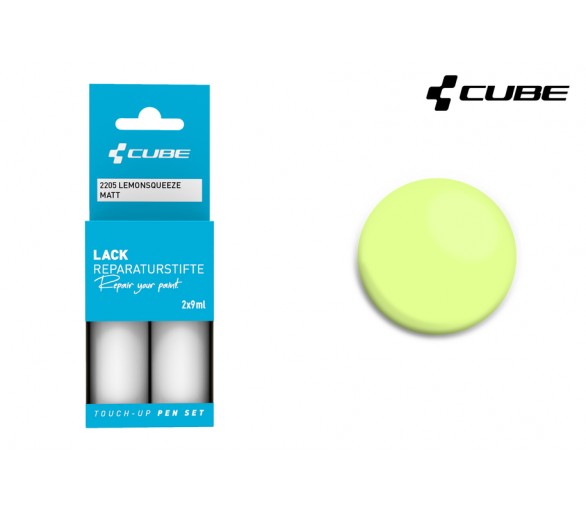 CUBE Lackstift Set LEMONSQUEEZE matt 2205