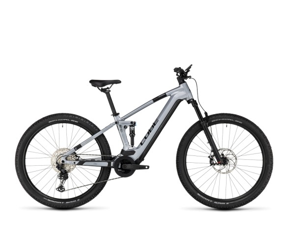Cube Stereo Hybrid 120 Race 750 polarsilver´n´black 2023