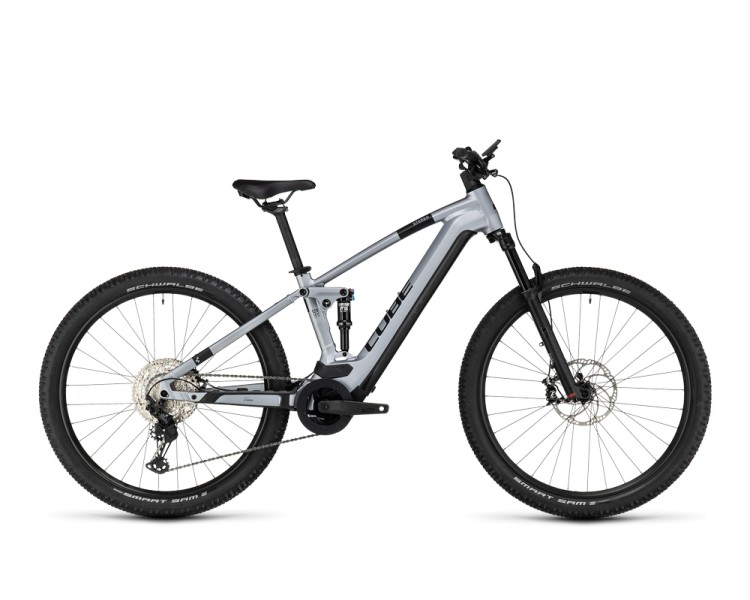 Cube Stereo Hybrid 120 Race 750 polarsilver´n´black 2023