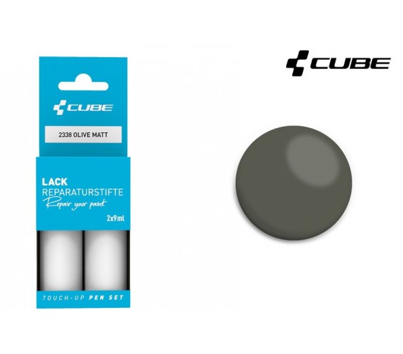 CUBE Lackstift Set OLIVE matt 2338