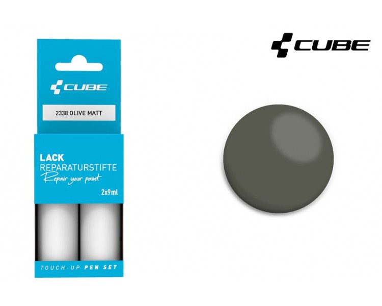 CUBE Lackstift Set OLIVE matt 2338