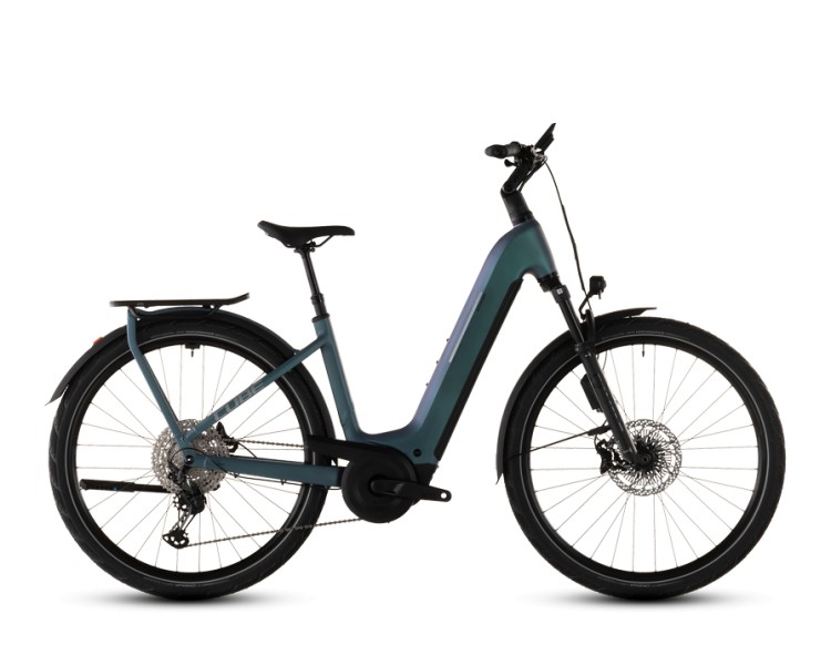Cube Kathmandu Hybrid EXC 800 smaragdgrey´n´prism 2026- Easy Entry