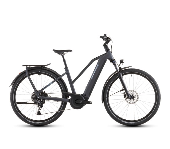 Cube Kathmandu Hybrid ONE 800 metallicgrey´n´grey 2026 - Trapeze