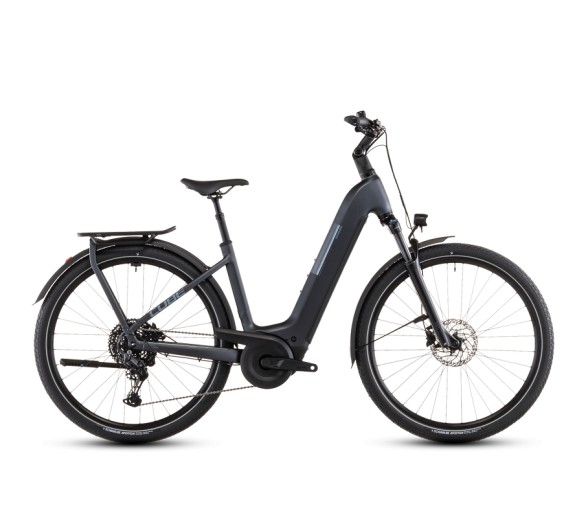 Cube Kathmandu Hybrid ONE 800 metallicgrey´n´grey 2026- Easy Entry
