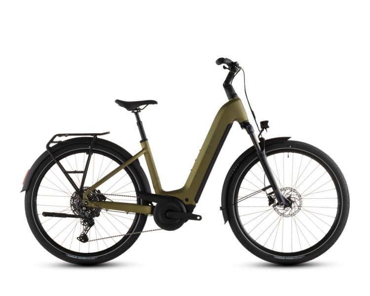 Cube Touring Hybrid Pro 800 goldenlime´n´black 2026 - Easy Entry