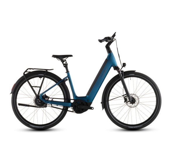 Cube Supreme Hybrid Deluxe Pro 600 electricblue´n´chrome 2026 - Easy Entry