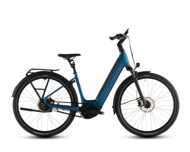 Cube Supreme Hybrid Deluxe Pro 600 electricblue´n´chrome 2026 - Easy Entry