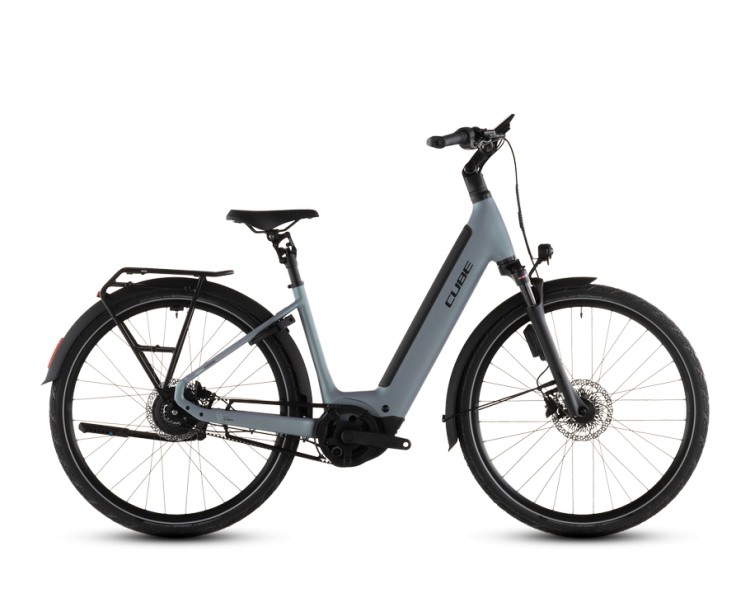 Cube Supreme Hybrid Deluxe SLX 600 seagrey´n´black 2026 - Easy Entry