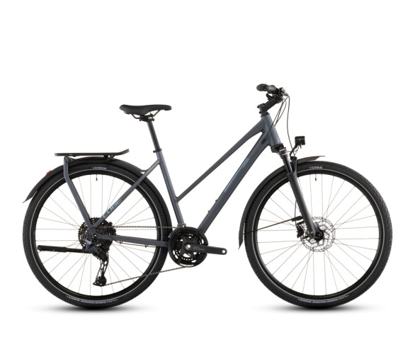 Cube Kathmandu EXC metallicgrey´n´chrome 2026 - Trapeze