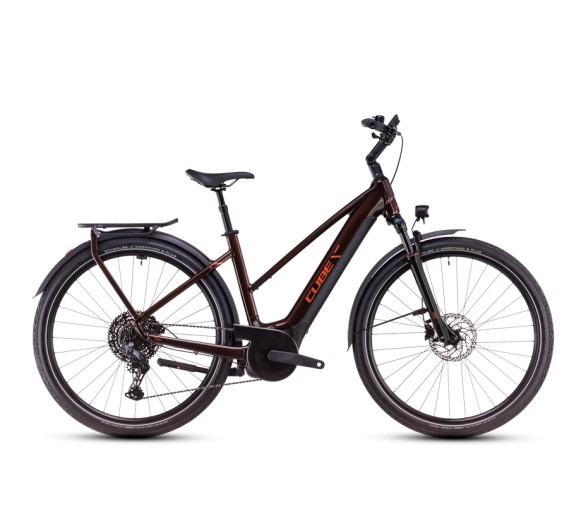 Cube Touring Hybrid Pro 625 cinnamon´n´orange (2025) - Trapeze