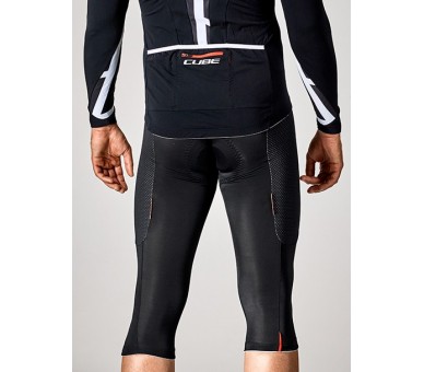 CUBE BLACKLINE Trägerhose 3/4 black´n´white´n´grey