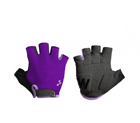 CUBE Natural Fit WLS Handschuhe Kurzfinger violet´n´purple